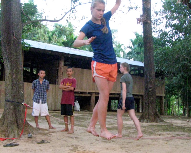 Slackline and LTK clinic